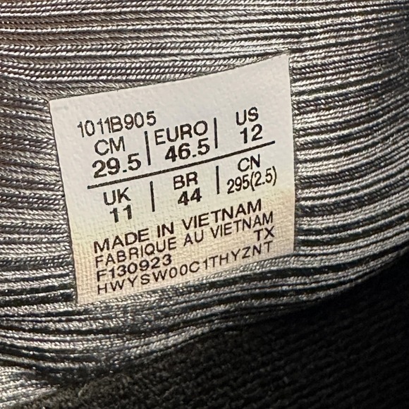 Asics Novablast 3 Shoes Mens Size 12 Gray Green Running FF Blast Plus 1011B905 - Picture 7 of 12